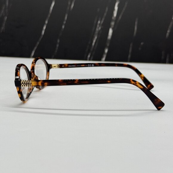 NEW MIU MIU MU01XV VAU1O1 OVAL WOMEN EYEGLASSES MU 01XV VAU1O1, VMU 01X VAU1O1 - Picture 7 of 11